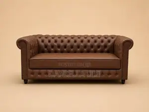 Wood Art Chesterfield Sofa , Set of 7