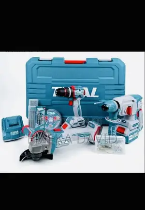 Total 20v Cordless 2-Piece Combo Kit,
