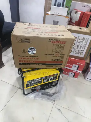 Elepaq Sv6800e2 Power Solution: 4.0kva Running Capacity Gasoline Gener