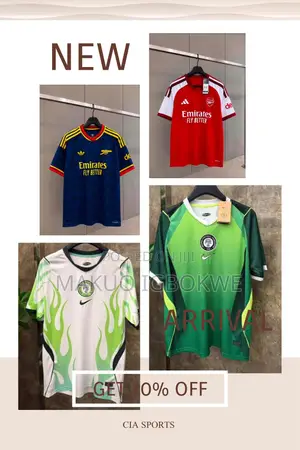 Arsenal and Other Clubs Officials Jerseys Outfits