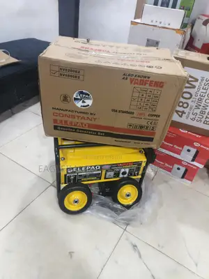 Elepaq Gasoline Generator Sv6800e2: 100% Copper Alternator Dual Igni