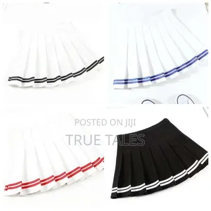 Big Girls Skater Skirts With Stripes Ages 5 to 20 Years