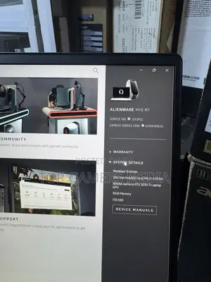 Laptop Alienware M15 R7 16GB Intel Core i7 SSD 1T