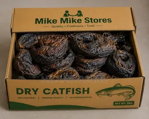 Dry Catfish, Well Packaged and Long Shelf Life, Dried With Firewood