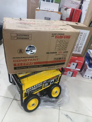 Own Your Power: Elepaq Sv6800e2 4.5kva Petrol Generator for Supermarke