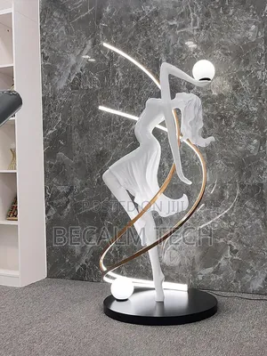 Human Statue Floor Light