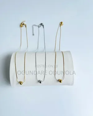 Ball Pendant Stainless Steel Necklace