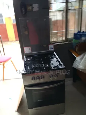 Brand New Maxi 4 Burner Gas Cooker With Tray- Gray
