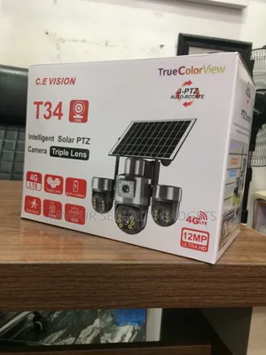 T34 Triple Lens Solar Camera