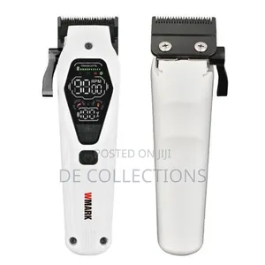 Wmark Ng-7602 Professional Electric Barber Kit Stainless Steel Blade