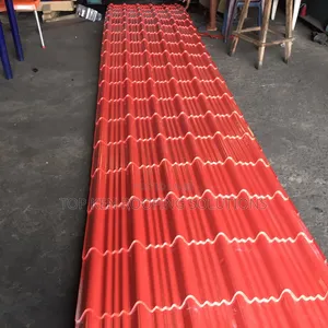 0.55 Tc Red Steptiles Aluminium Roofing Sheets