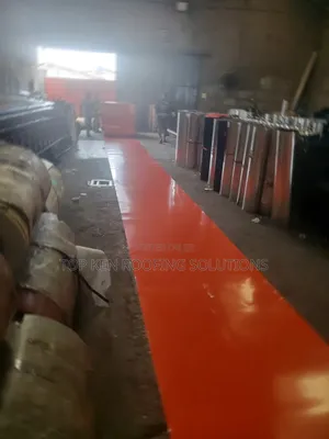 0.55 Tc Red Steptiles Aluminium Roofing Sheets