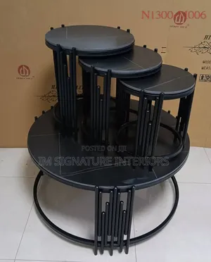 Luxury Center Table Set With Extension