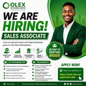 Sales Associate at Olex Networks Limited