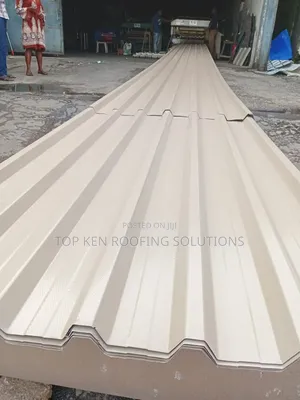 0.75 G/Beige Longspan Aluminium Roofing Sheets