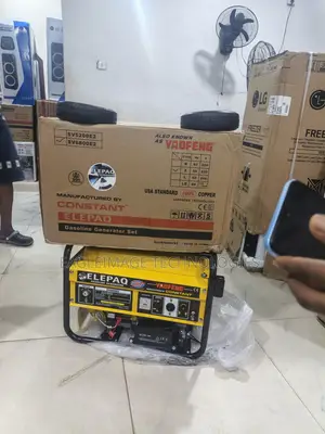 Buy Now: Elepaq Gasoline Generator Sv6800e2 4.5kva Key Start Generator