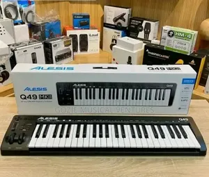 Alesis Q49 Mkii Is a 49- Keys Usb Midi Keyboard Controller Brand New