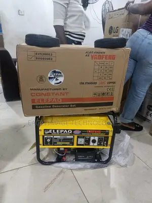 Upgrade to Elepaq Sv6800e2: 4.5kva Petrol Generator With 100% Copper A