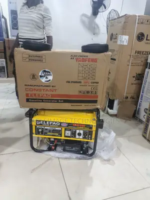 Get the Elepaq Gasoline Generator Sv6800e2: 4.0kva Running Capacity To