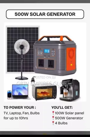 Fibson Solar Energy Storage Power Supply 500w