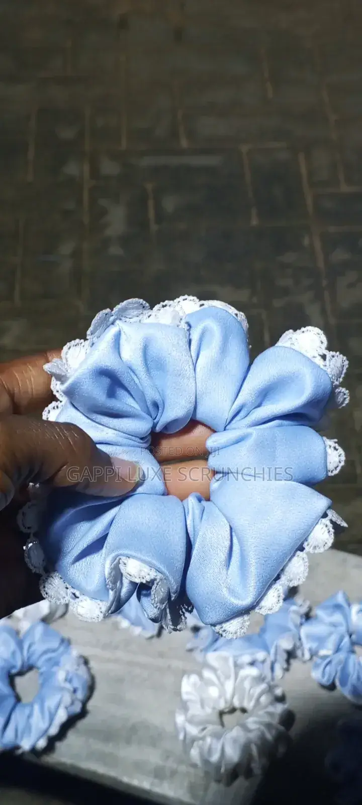 Scrunchie With Lace