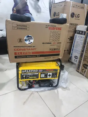 Best Deals on Elepaq Sv6800e2: 4.5kva Petrol Generator With Dual Start