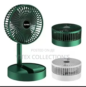 Foldable Green Fan