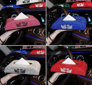 Glitters Tissue Box and Phone Holder