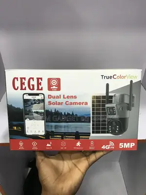 V380 Dual Lens Solar Camera