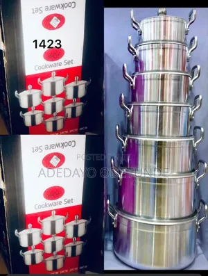 7pcs Set of Cooking Pot