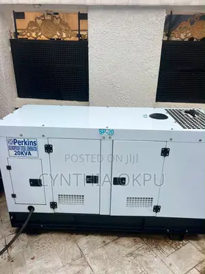 Perkins 20kva Soundproof Diesel Generator- Fairly Used- Sapele