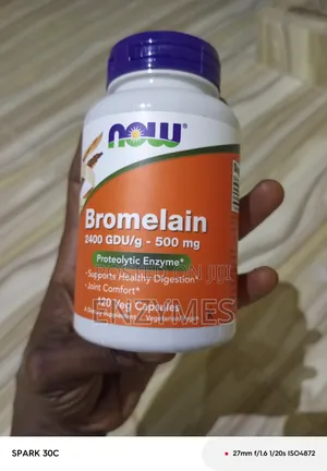 Bromelain Enzyme 120 Capsules