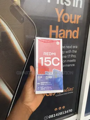 New Xiaomi Redmi 15C 4G 256 GB