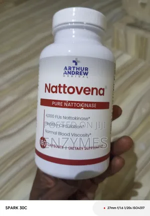 Nattokinase Enzyme 180 Capsules
