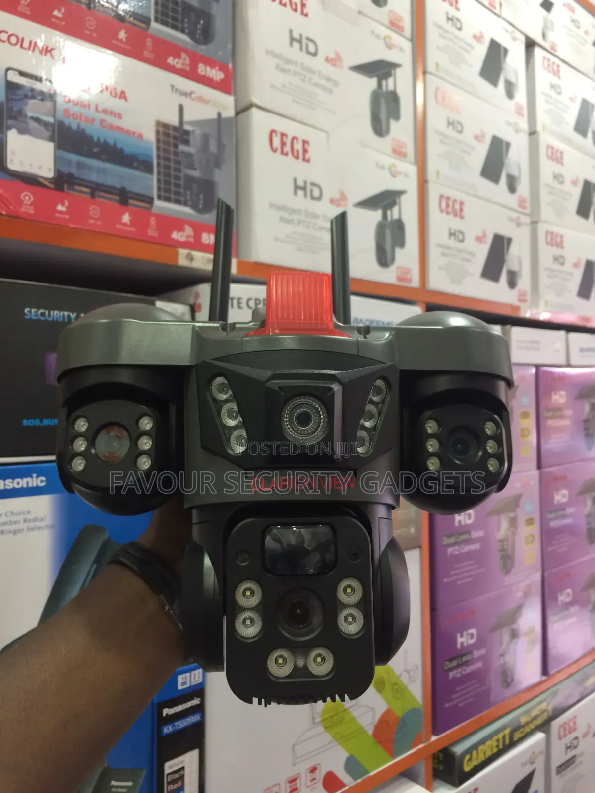 High Quality Triple Lens Solar Camera