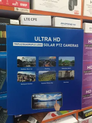 High Quality Triple Lens Solar Camera