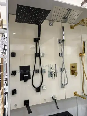 The Original 5-Way Anti Rust Black Conduit Shower System