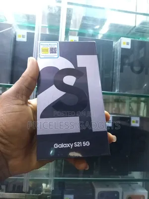 New Samsung Galaxy S21 5G 256 GB Black