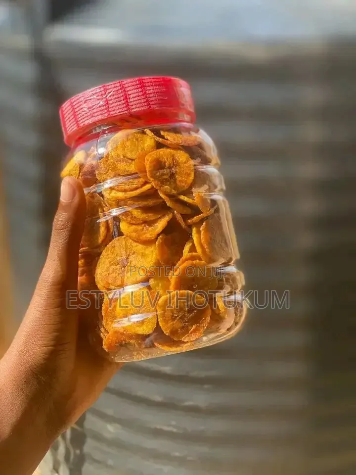Plantain Chips Available in Different Sizes