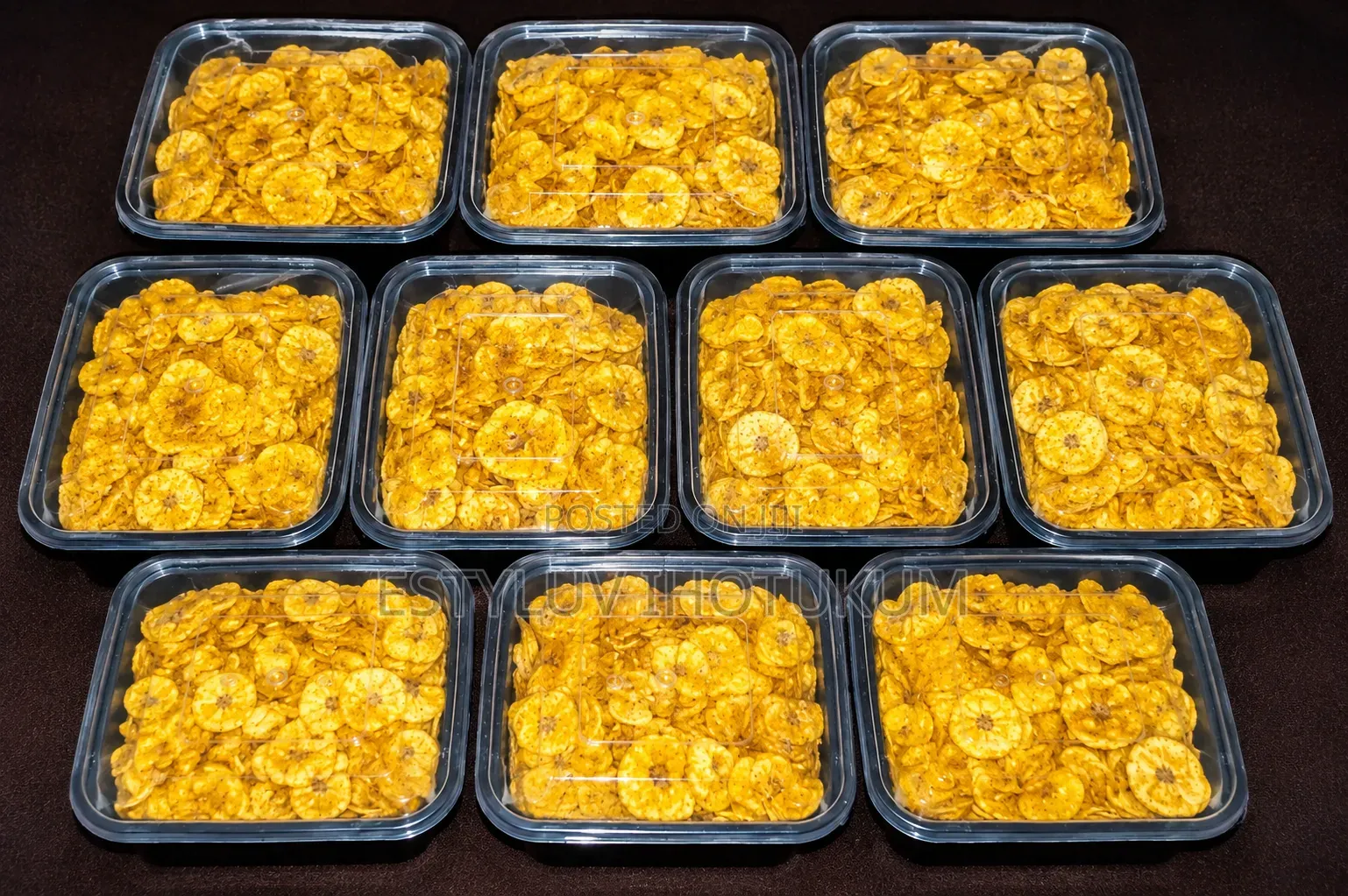 Plantain Chips Available in Different Sizes