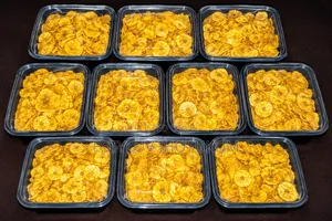 Plantain Chips Available in Different Sizes