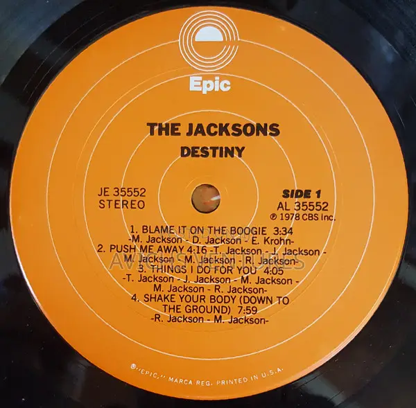 The Jacksons – Destiny