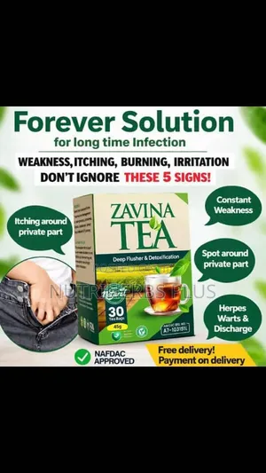 Zavina Tea Deep Flusher and Detoxification for Long Time Infection