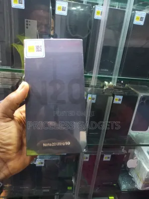 New Samsung Galaxy Note 20 Ultra 5G 256 GB Black