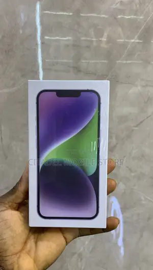 New Apple iPhone 14 256 GB Purple