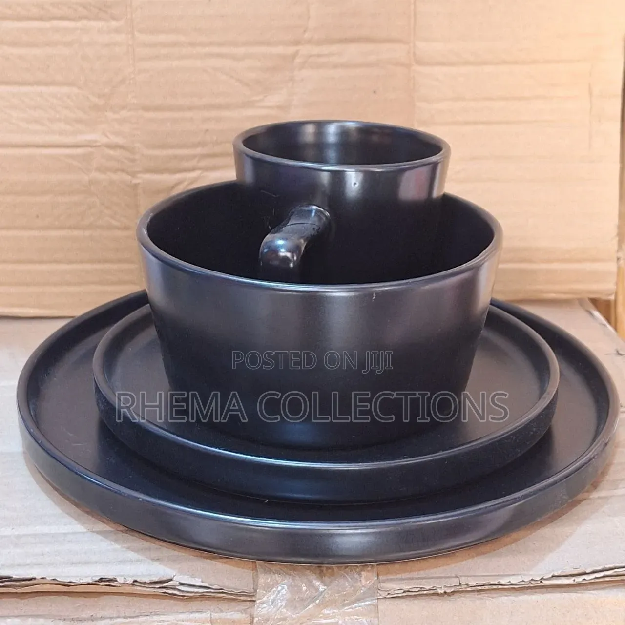 4pcs Stoneware Dinner Set
