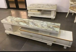 Quality Adjustable Tv Stand Wit Centre Table