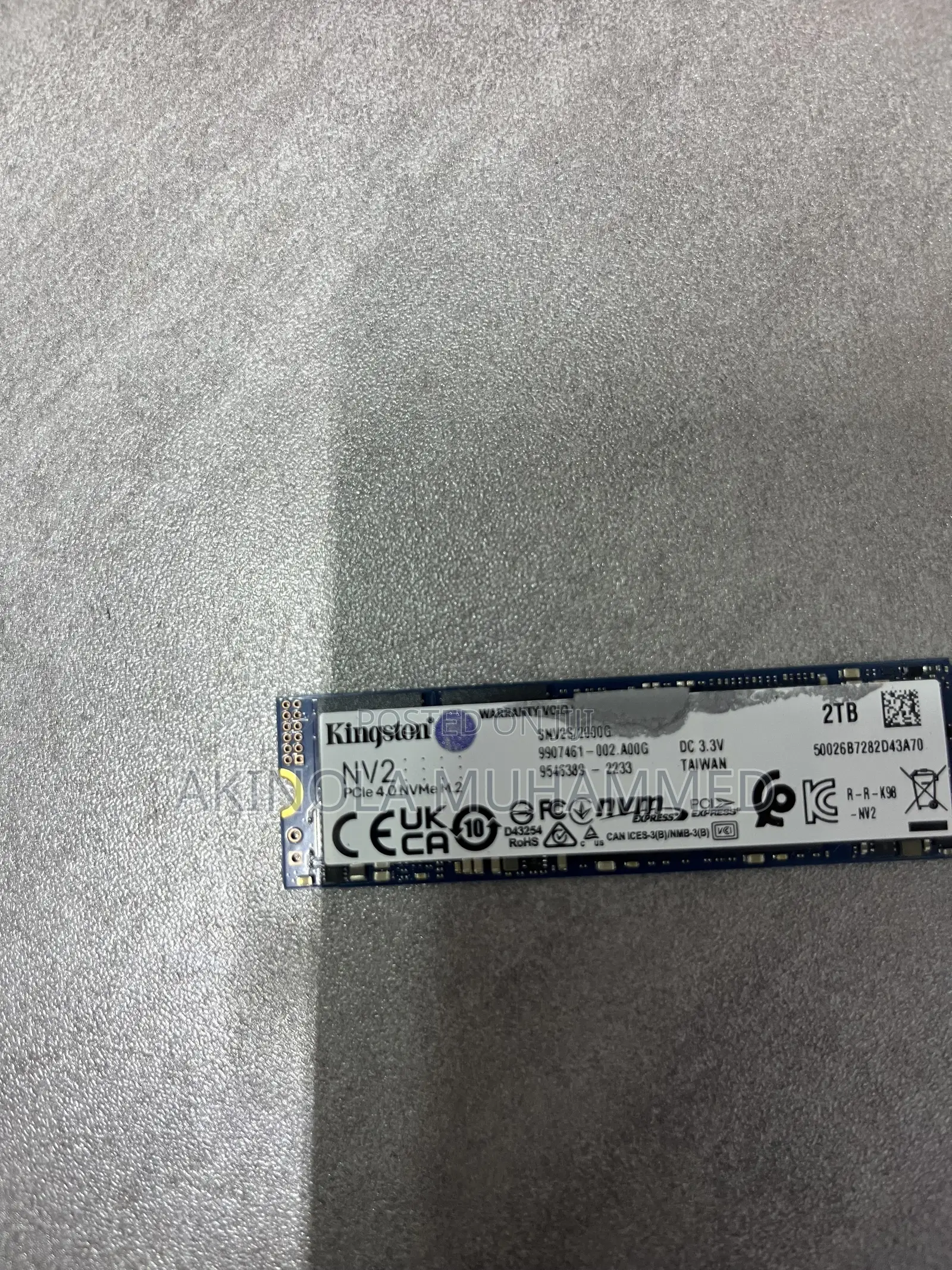 2tb SSD Kingston