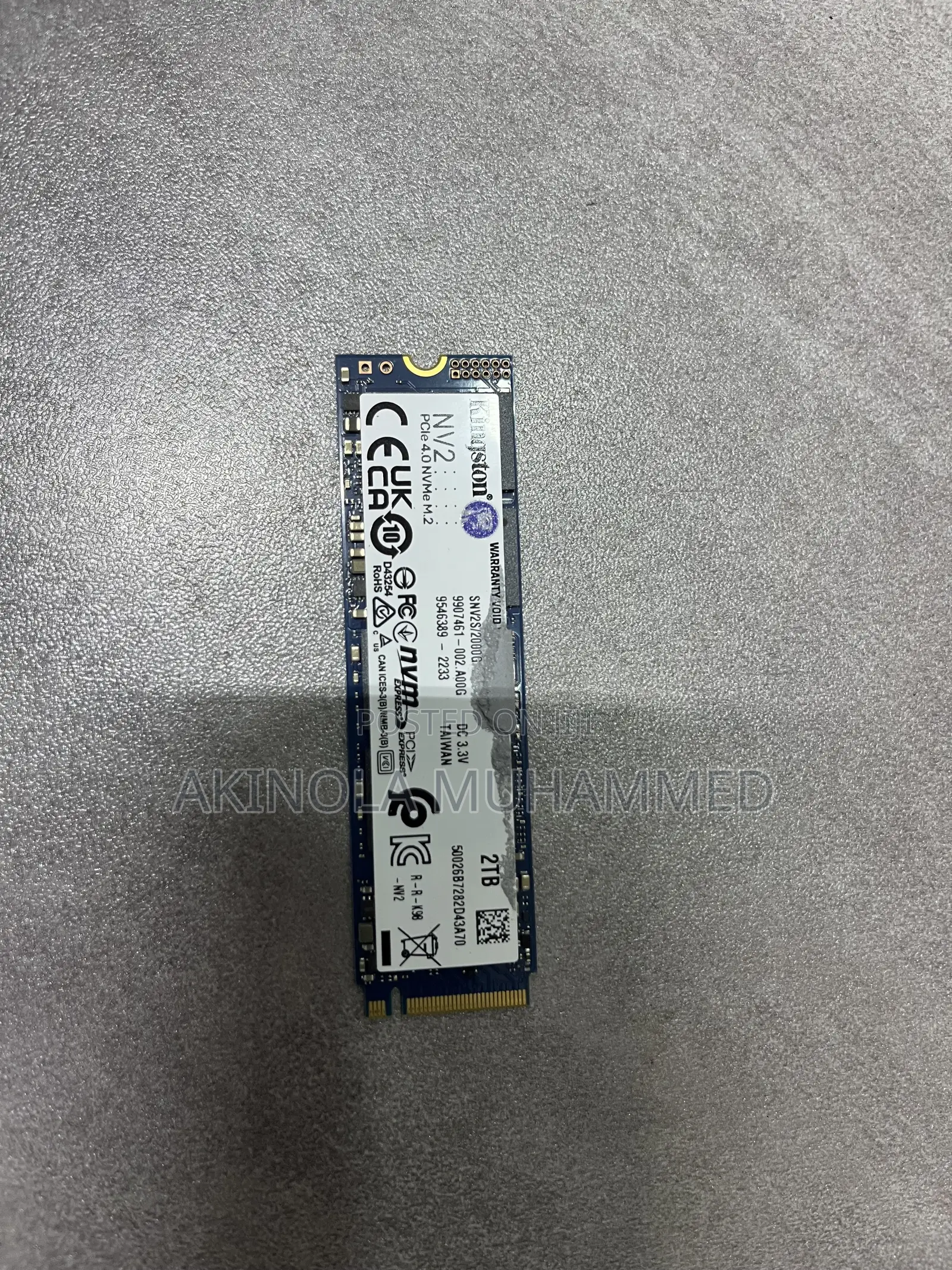 2tb SSD Kingston