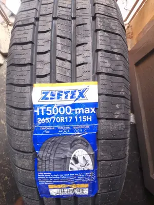 Zeetex Tyre 265/70/17 for Toyota Hillux Tacoma Etc 